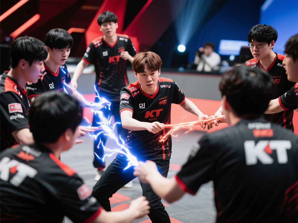 LCK:Cuzz豹女三杀震全场,KT厄塔汗团灭HLE斩获关键胜利 除了Cuzz的个人表现,KT战队整体在这